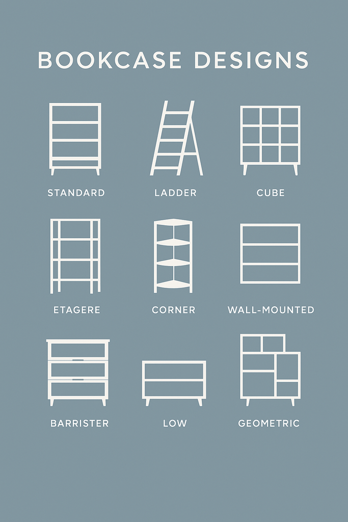 Bookcase Designs Visualized