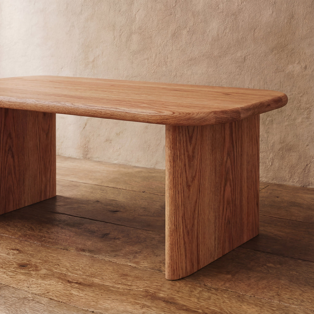 Solid wood coffee tables