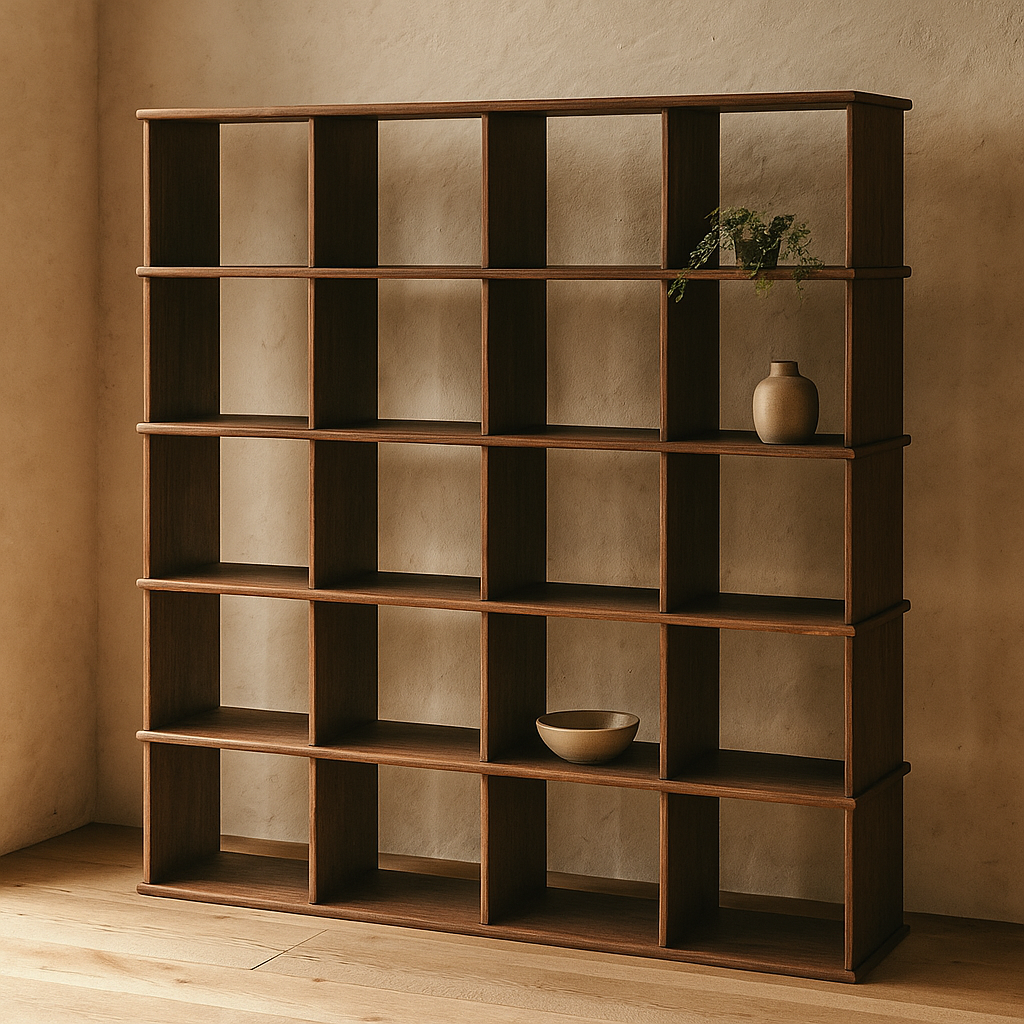 Solid wood bookcases