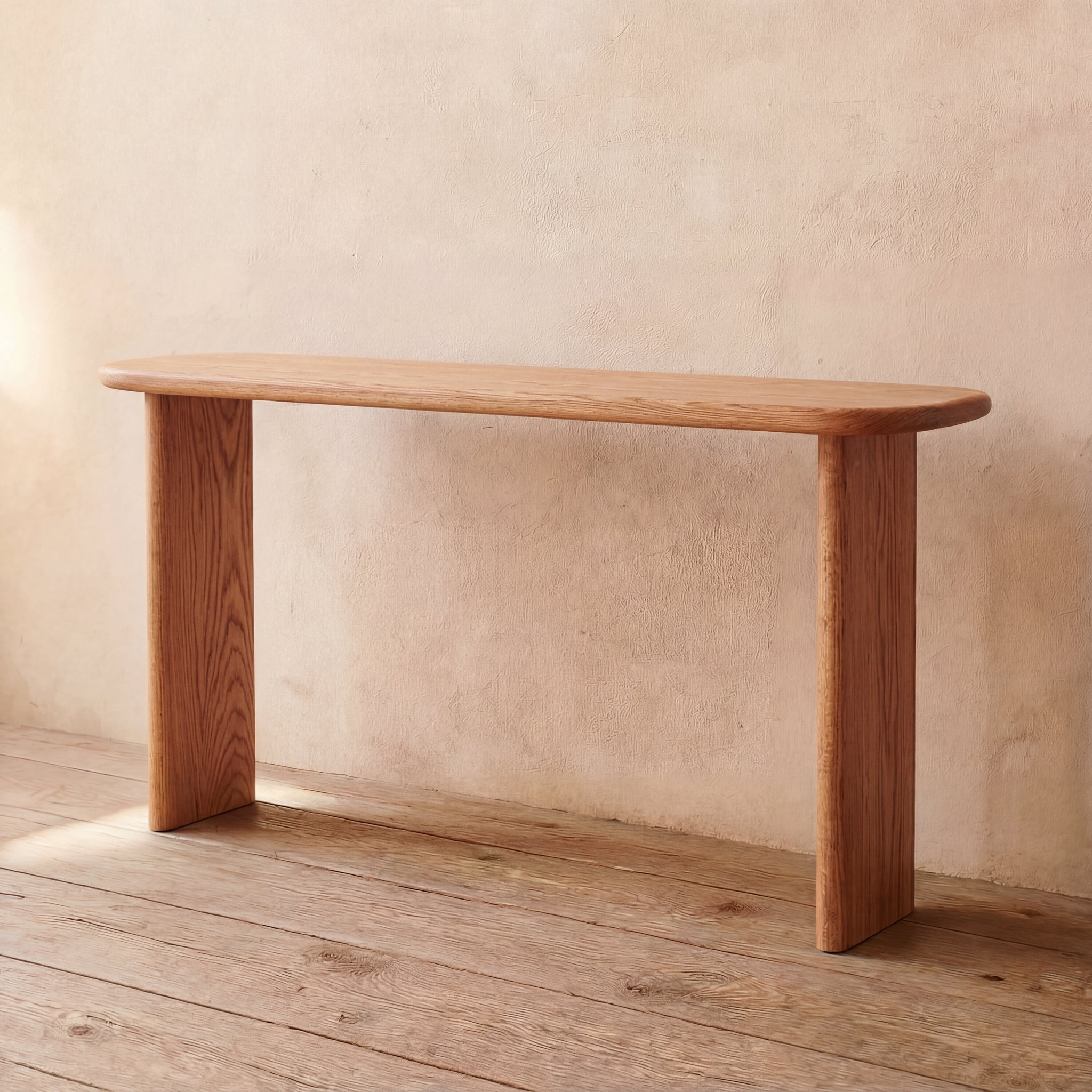 Solid wood console tables