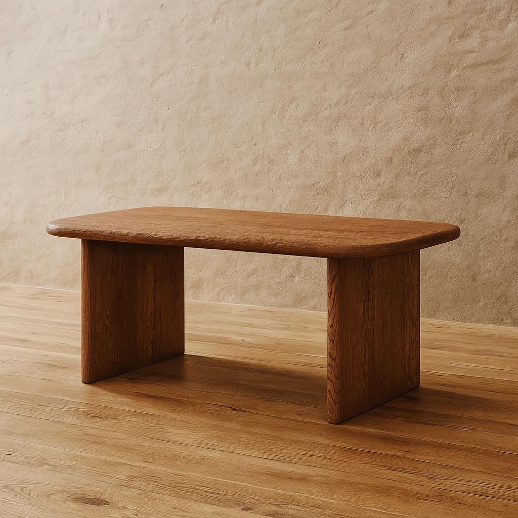 40 inch solid wood coffee table