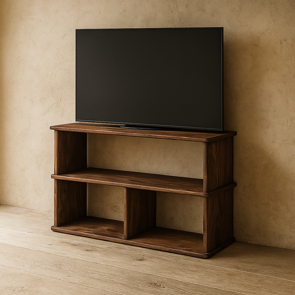 40 inch walnut tv stand