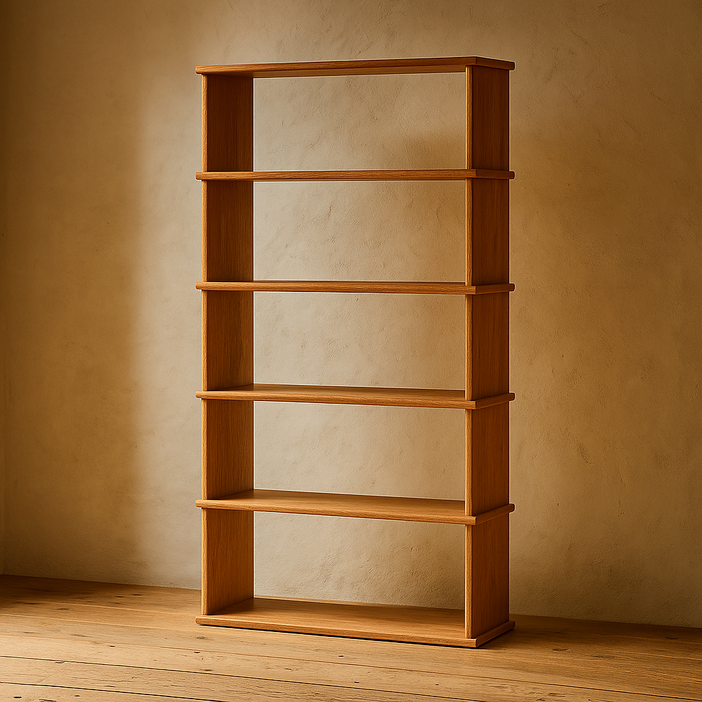 5 shelf bookshelf
