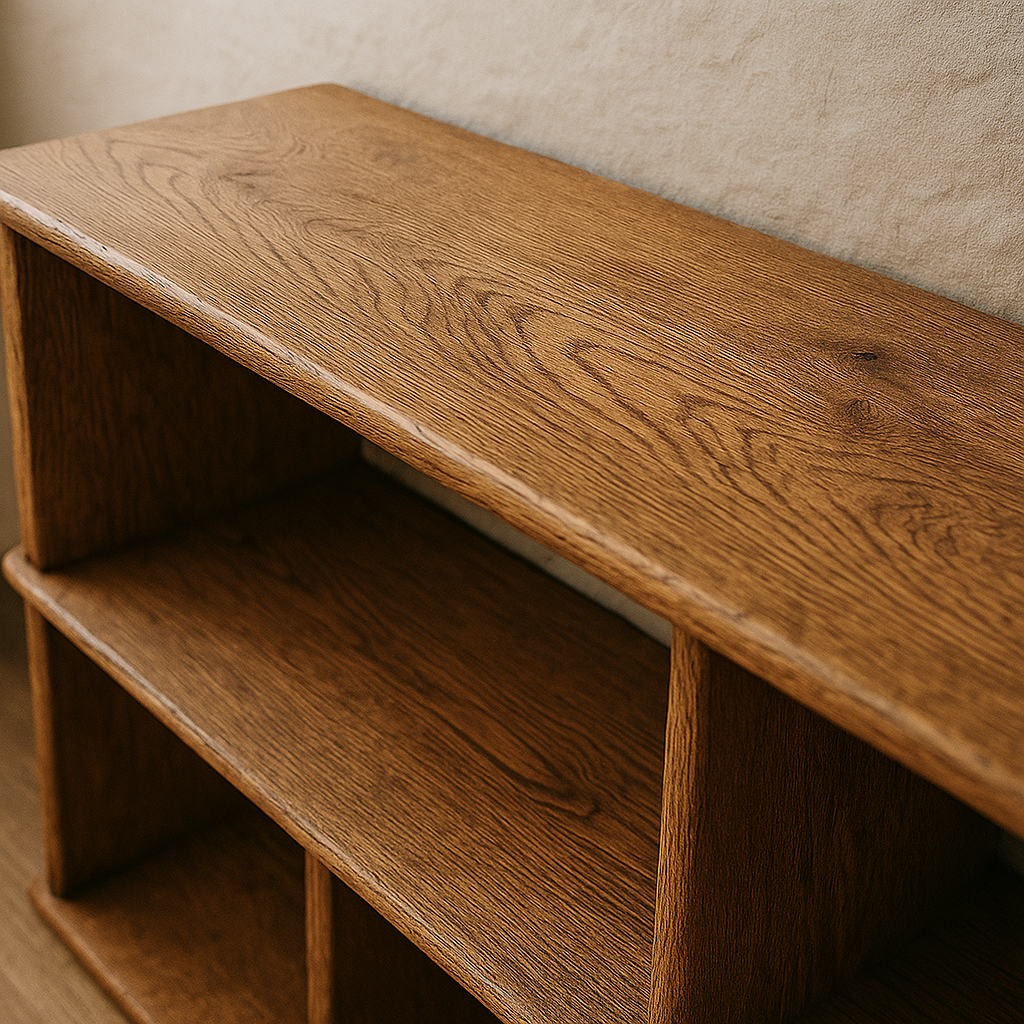 65 inch wood tv stand top view