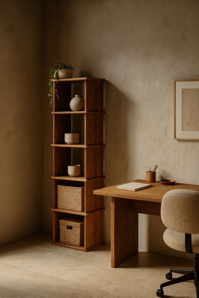 Narrow office bookcase