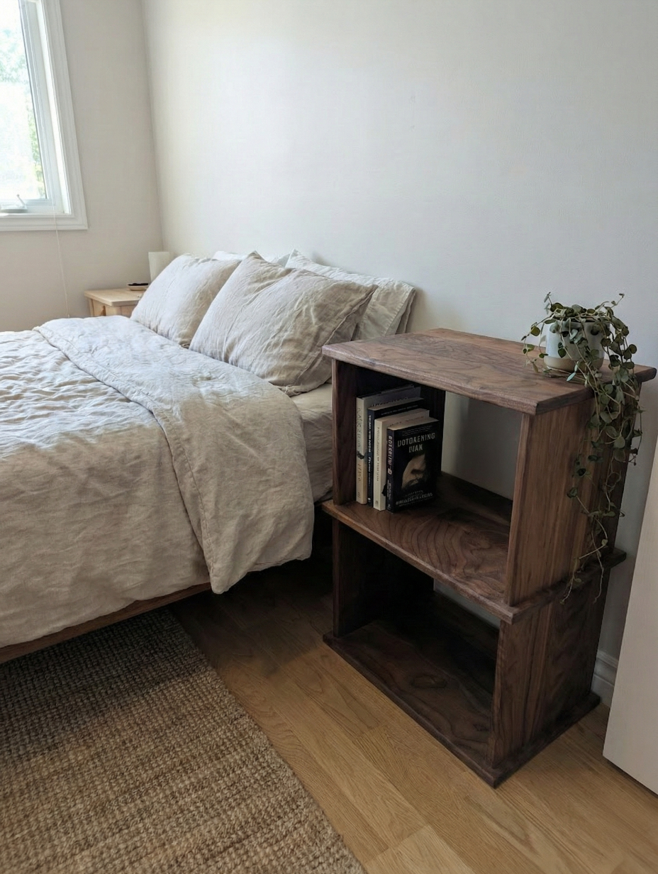 omba nightstand bookcase