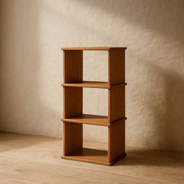 Small bookshelf in solid wood