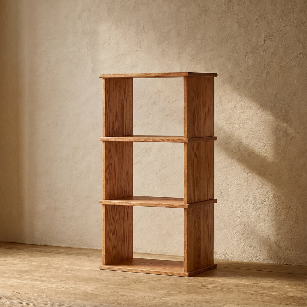 small solid wood bookcase
