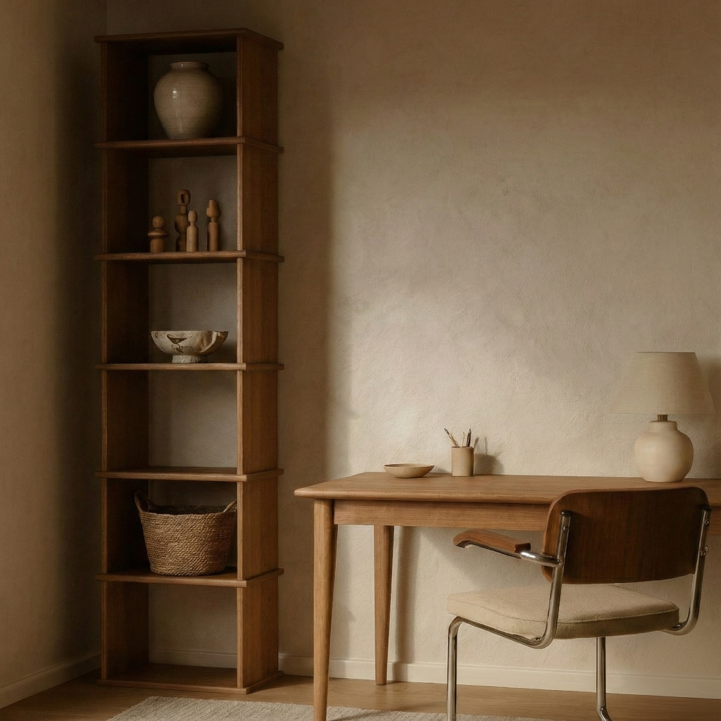 solid wood office bookcase