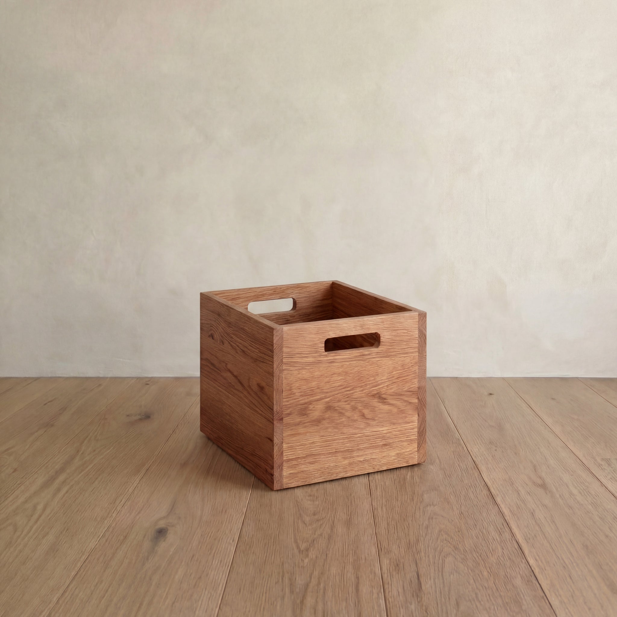 solid wood storage box