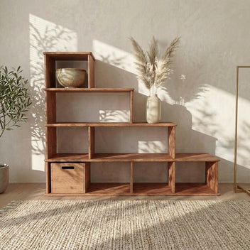 Custom Solid Wood Bookcases – Omba