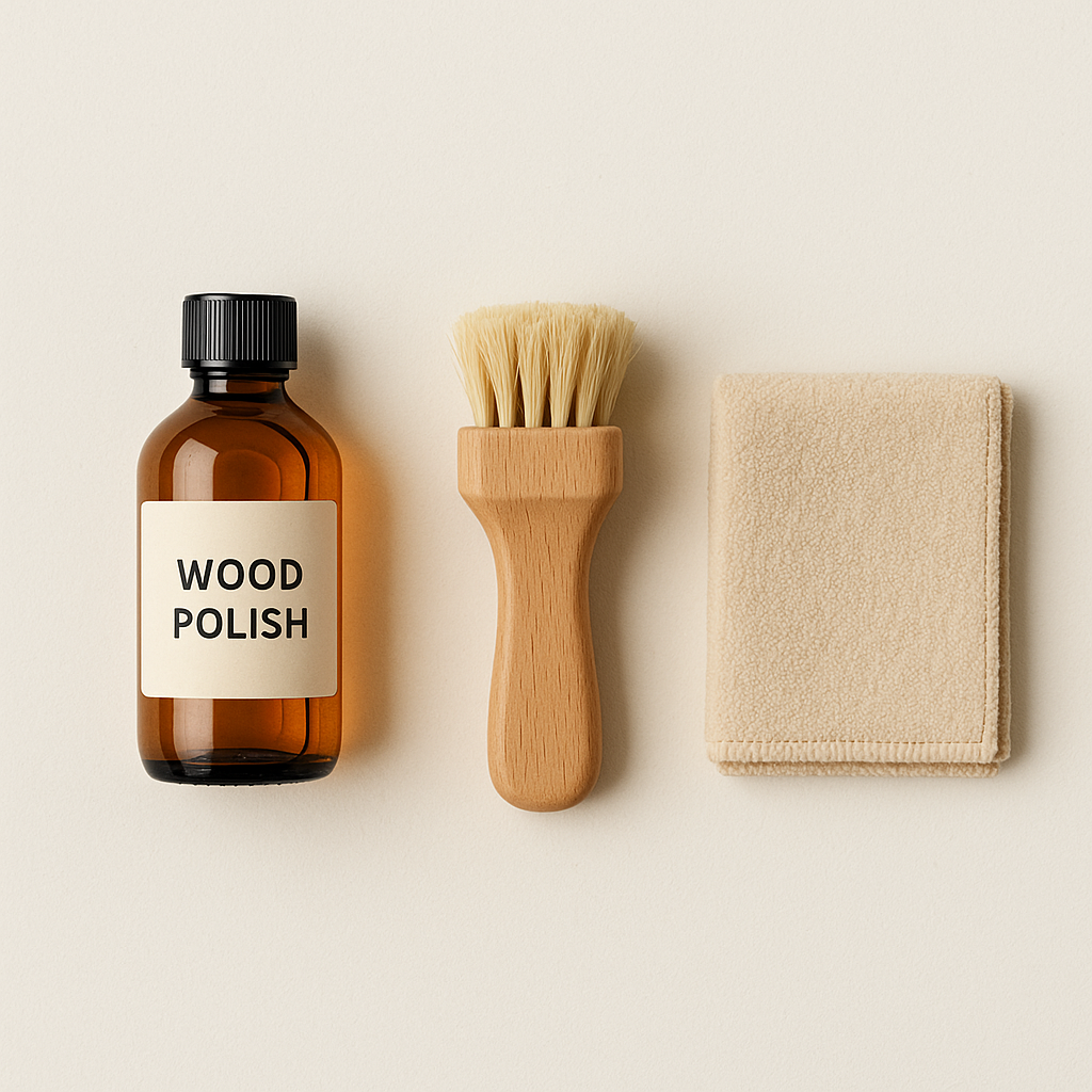Tools to care for wood furniture