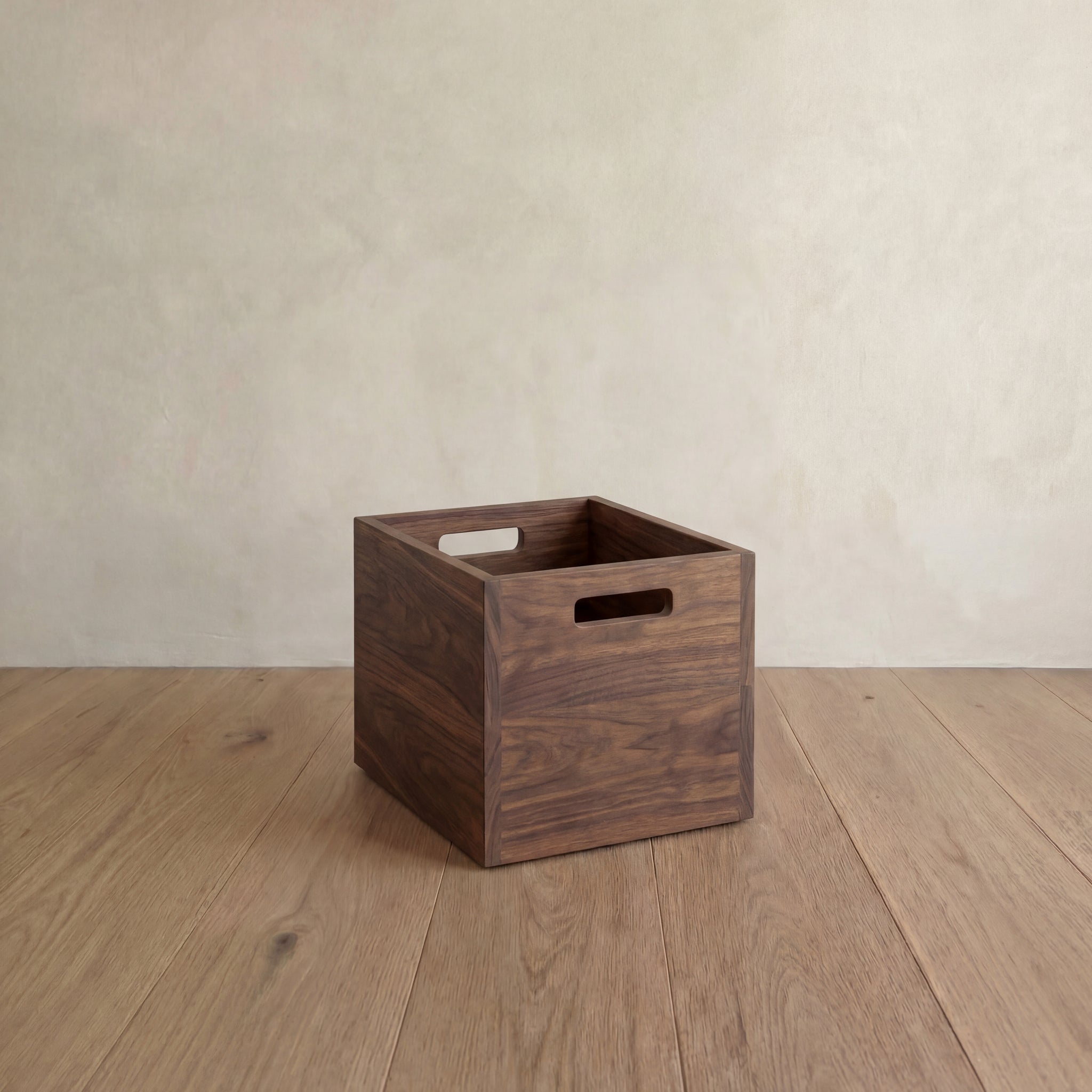 walnut storage box